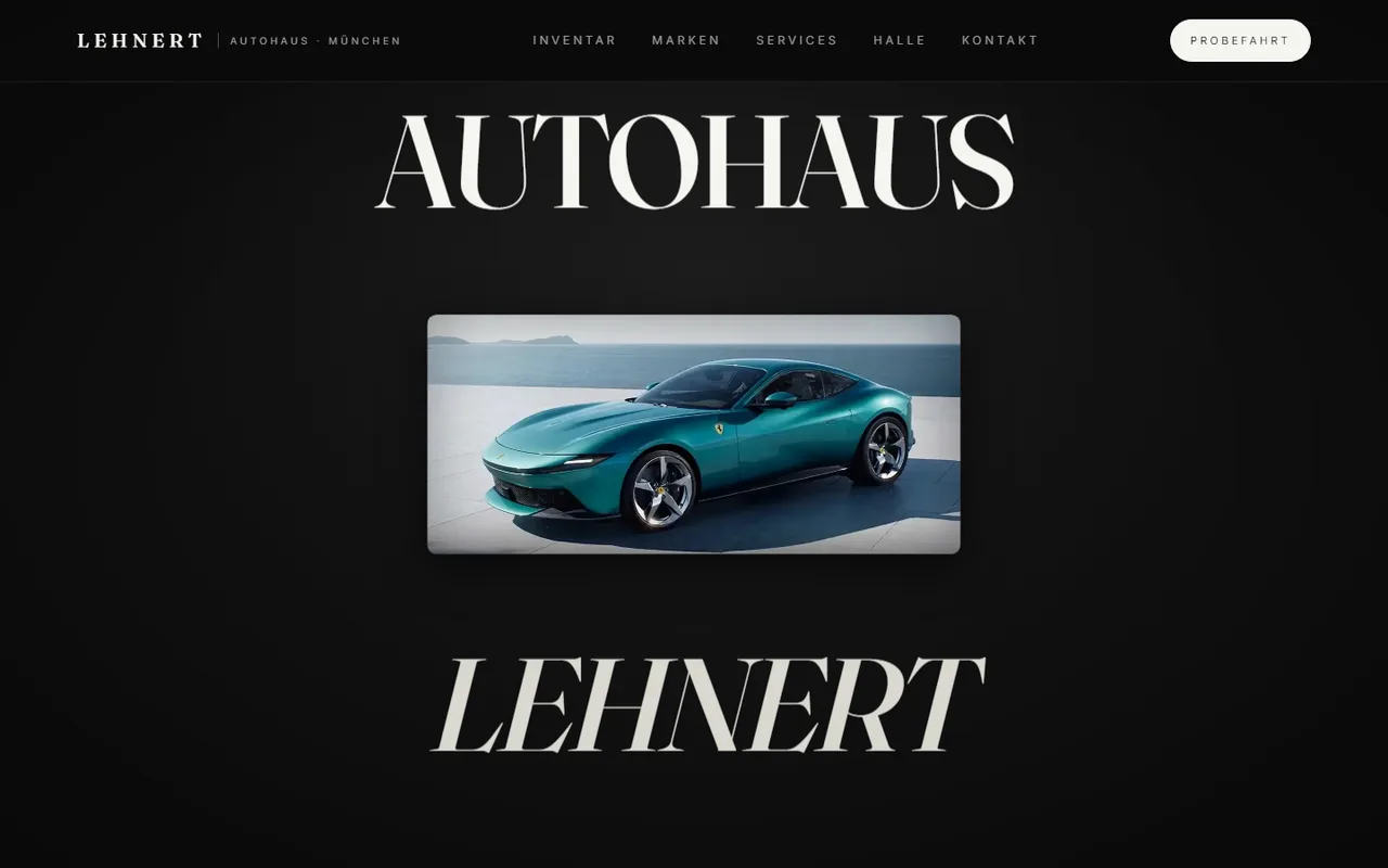 Autohaus Lehnert Demo